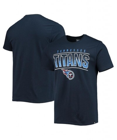 Men's '47 Navy Tennessee Titans Team Super Rival T-shirt $16.42 T-Shirts