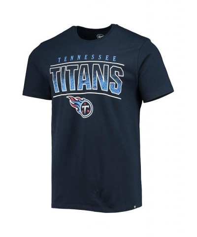 Men's '47 Navy Tennessee Titans Team Super Rival T-shirt $16.42 T-Shirts