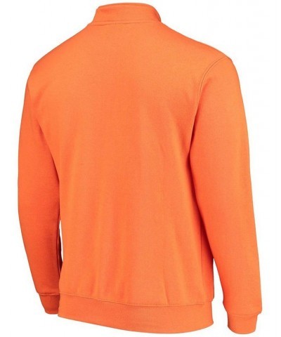 Men's Orange Virginia Tech Hokies Tortugas Logo Quarter-Zip Jacket $25.20 Sweatshirt