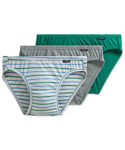 Men's Underwear, Elance Bikini 3-Pack Green $9.33 Underwear