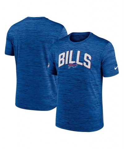 Men's Royal Buffalo Bills Sideline Velocity Athletic Stack Performance T-shirt $26.49 T-Shirts