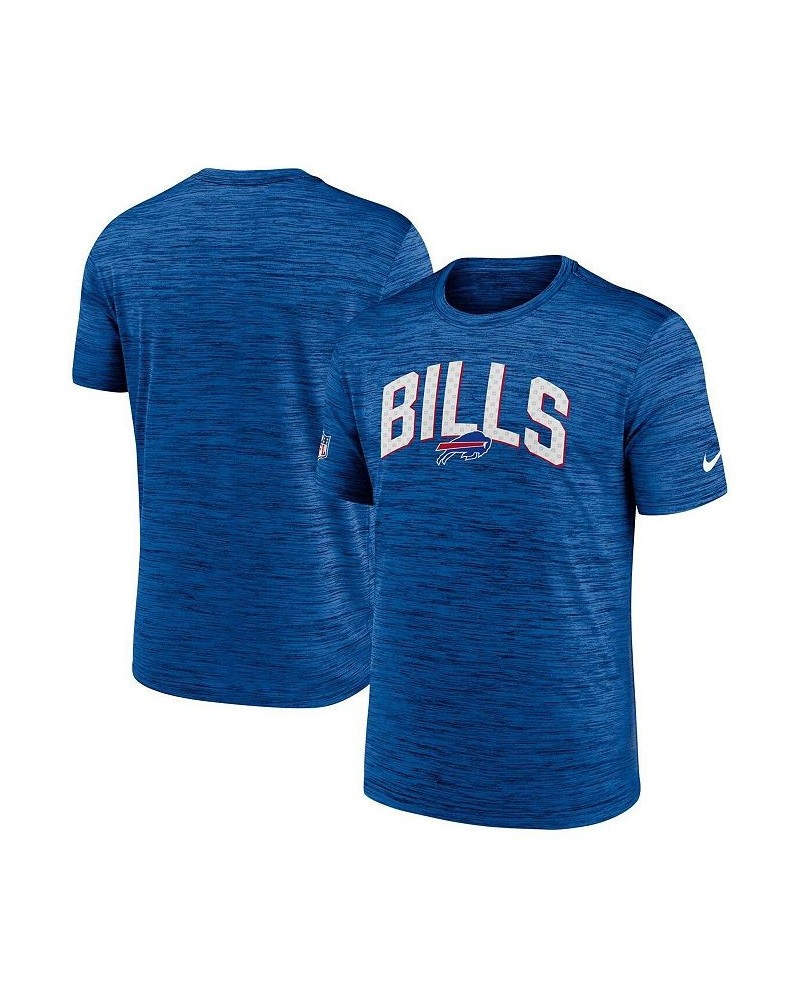 Men's Royal Buffalo Bills Sideline Velocity Athletic Stack Performance T-shirt $26.49 T-Shirts