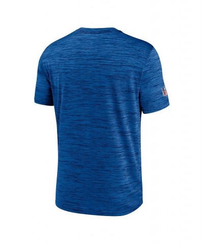 Men's Royal Buffalo Bills Sideline Velocity Athletic Stack Performance T-shirt $26.49 T-Shirts