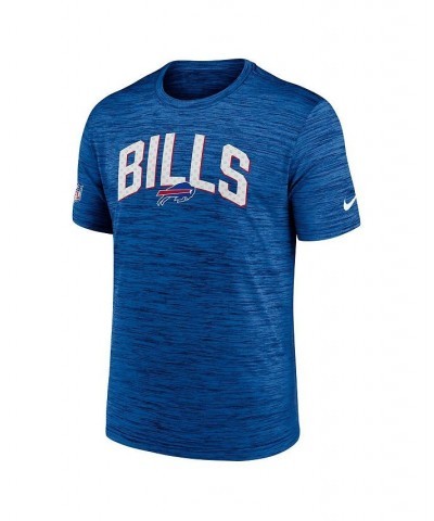 Men's Royal Buffalo Bills Sideline Velocity Athletic Stack Performance T-shirt $26.49 T-Shirts