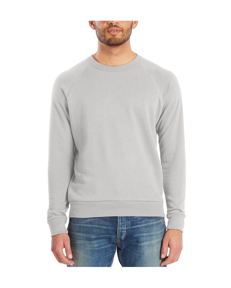 Men's Washed Terry Challenger Sweatshirt Light Gray $39.42 Sweatshirt