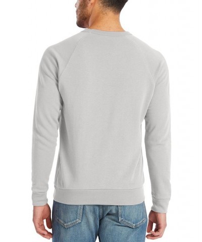 Men's Washed Terry Challenger Sweatshirt Light Gray $39.42 Sweatshirt