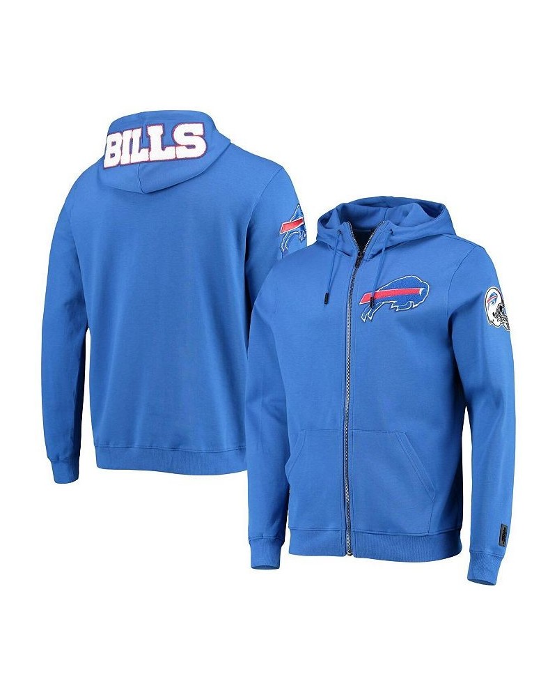 Men's Royal Buffalo Bills 4-Hit Full-Zip Hoodie $59.80 Sweatshirt