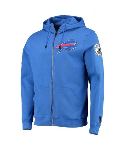 Men's Royal Buffalo Bills 4-Hit Full-Zip Hoodie $59.80 Sweatshirt