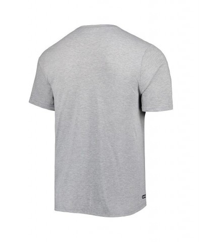 Men's Heathered Gray Las Vegas Raiders Combine Authentic Red Zone T-shirt $17.97 T-Shirts