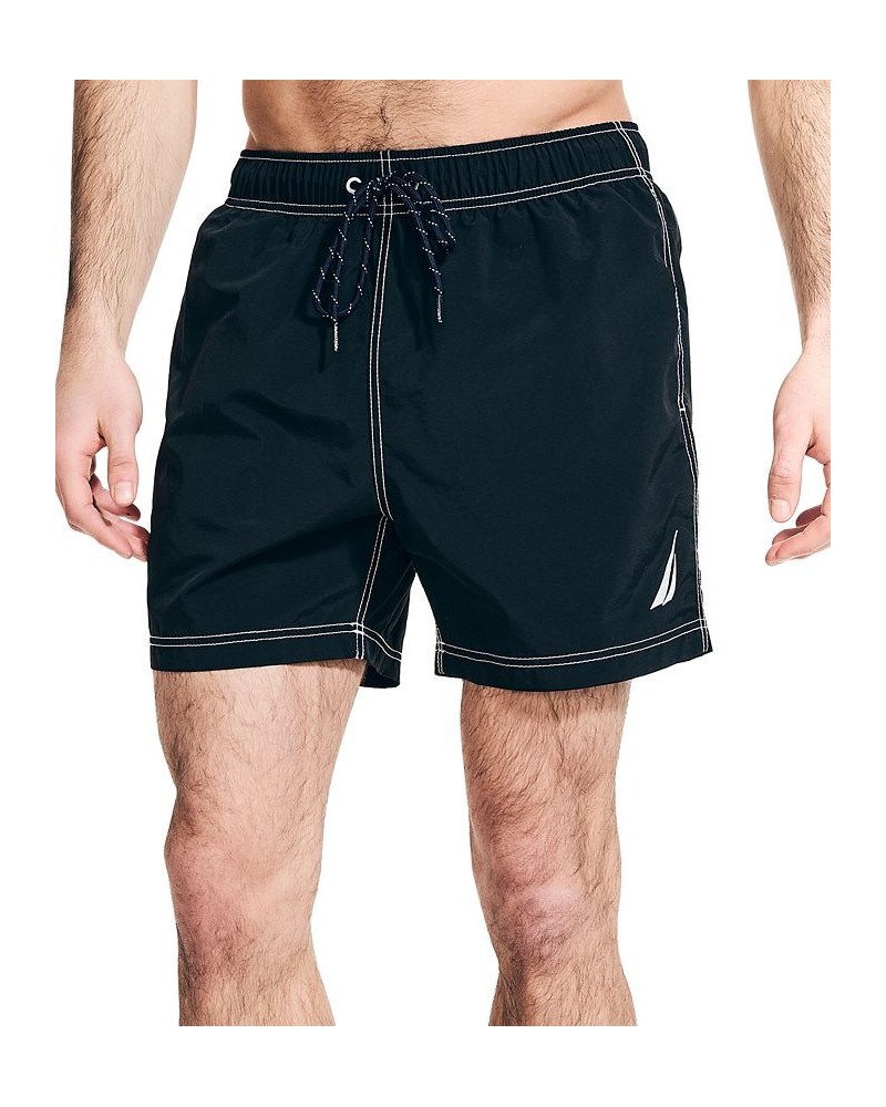 Men's Quick Dry Nylon 5" Swim Trunks PD02 $19.28 Swimsuits