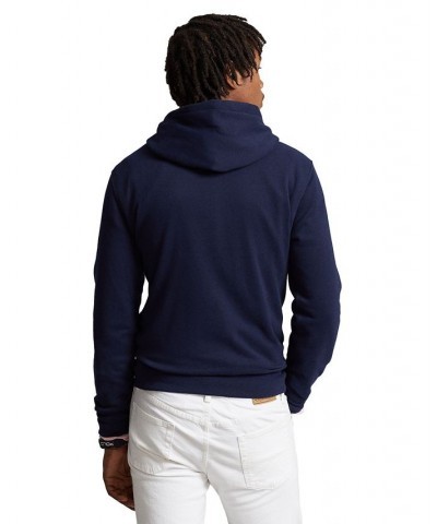 Men's Polo Pony Fleece Hoodie Cruise Navy $87.12 Sweatshirt