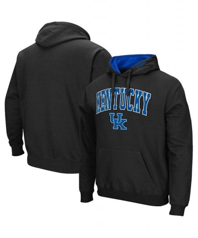 Men's Black Kentucky Wildcats Arch and Team Logo 3.0 Pullover Hoodie $31.19 Sweatshirt