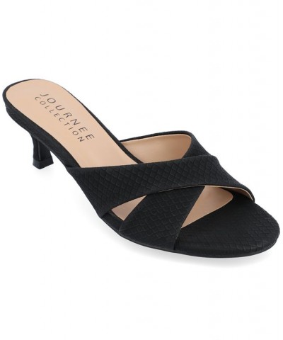 Women's Berkly Slip-on Heel Black $45.00 Shoes