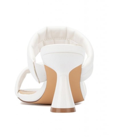 Women's Sophia Wide Width Heels Sandals White $31.35 Shoes