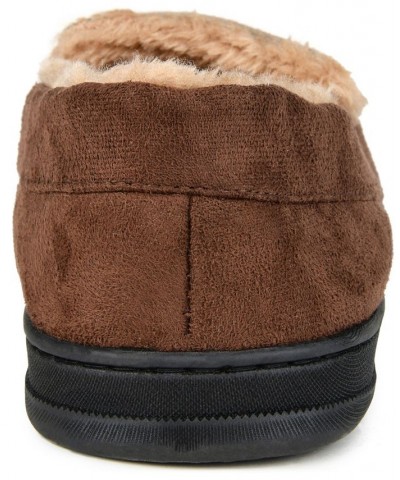 Men's Winston Moccasin Slippers Brown $19.40 Shoes