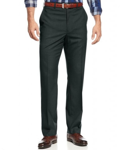 Michael Kors Men's Solid Classic-Fit Stretch Dress Pants Gray $18.19 Pants