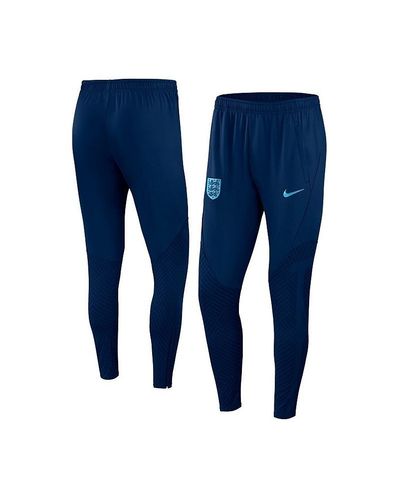 Men's Navy England National Team Strike Performance Track Pants $41.80 Pants