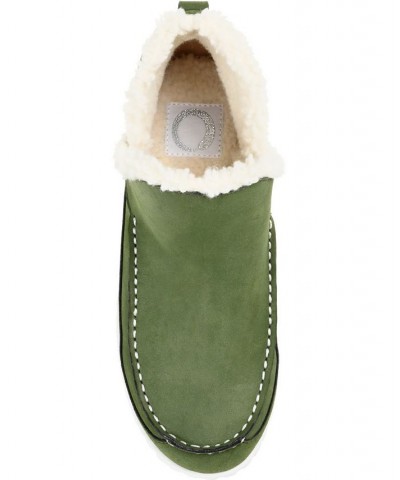 Women's Capreece Slipper Booties Tan/Beige $53.90 Shoes