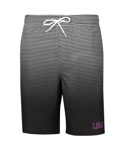 Men's Black LSU Tigers Ocean Swim Trunks $30.79 Swimsuits