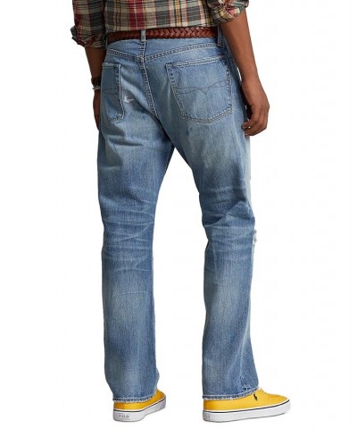 Men's Classic-Fit Distressed Jeans Blue $98.07 Jeans