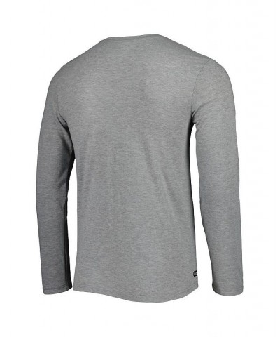 Men's Heathered Gray New Orleans Saints Combine Authentic Red Zone Long Sleeve T-shirt $16.20 T-Shirts