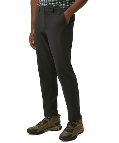 Men's Baxter Stretch Twill Chino Pants Black $15.33 Pants