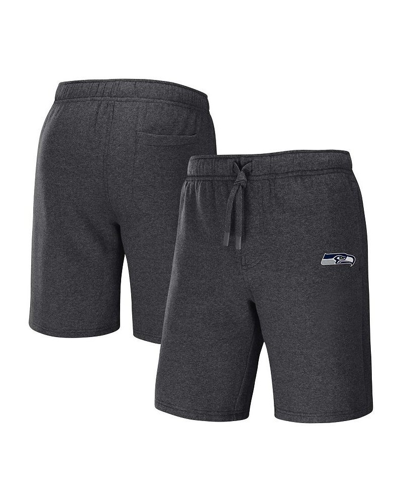 Men's NFL x Darius Rucker Collection by Heather Charcoal Seattle Seahawks Logo Shorts $28.59 Shorts