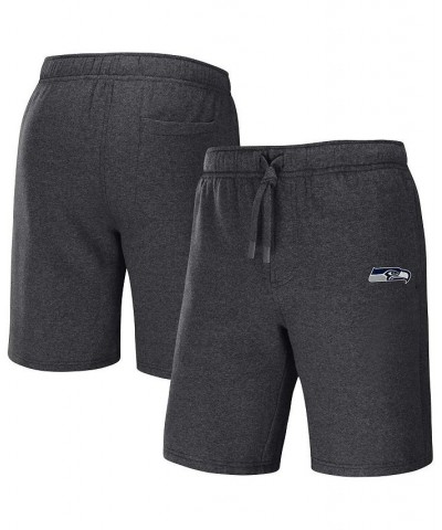 Men's NFL x Darius Rucker Collection by Heather Charcoal Seattle Seahawks Logo Shorts $28.59 Shorts