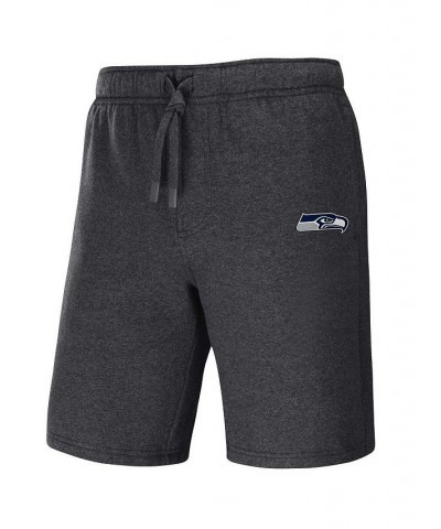 Men's NFL x Darius Rucker Collection by Heather Charcoal Seattle Seahawks Logo Shorts $28.59 Shorts