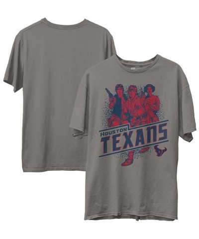 Men's Heathered Gray Houston Texans Rebels Star Wars T-shirt $21.23 T-Shirts