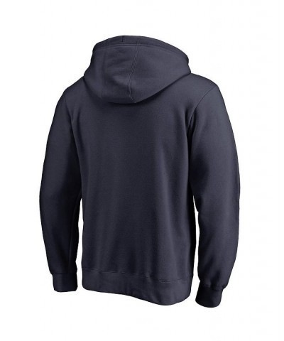 Men's Branded Navy Boston Red Sox Static Logo Pullover Hoodie $41.59 Sweatshirt