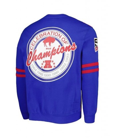 Men's Red Buffalo Bills All Over 2.0 Pullover Sweatshirt $55.20 Sweatshirt