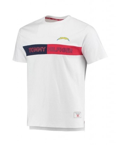 Men's White Los Angeles Chargers Core T-shirt $20.80 T-Shirts