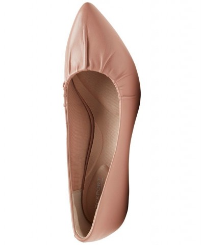 Women's Kalila Gathered Pumps Pink $39.10 Shoes