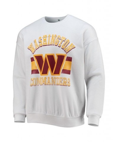 Men's NFL x Darius Rucker Collection by White Washington Commanders Sponge Fleece Pullover Sweatshirt $36.90 Sweatshirt