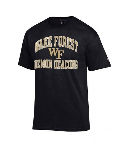 Men's Black Wake Forest Demon Deacons High Motor T-shirt $20.51 T-Shirts