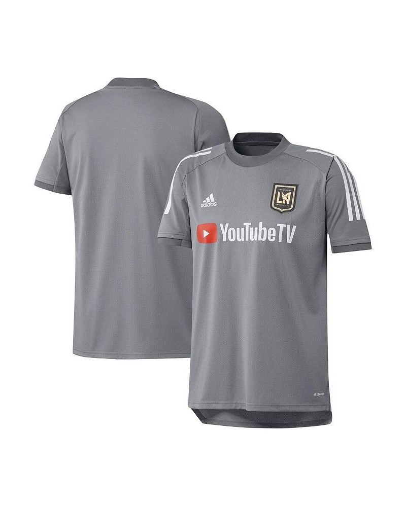 Men's Gray Lafc 2020 On-Field Training Jersey $32.39 Jersey