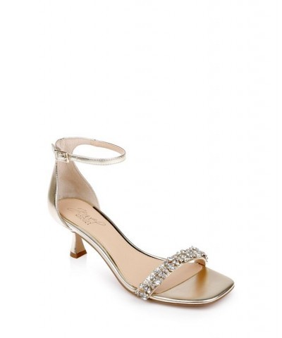 Women's Angel Evening Sandals Gold $51.60 Shoes