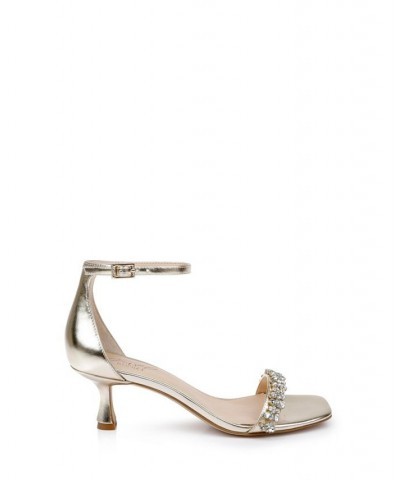 Women's Angel Evening Sandals Gold $51.60 Shoes