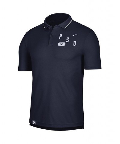 Men's Navy Penn State Nittany Lions Wordmark Performance Polo Shirt $28.60 Polo Shirts