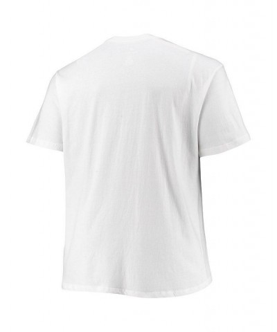 Men's Branded White Green Bay Packers Big and Tall City Pride T-shirt $21.83 T-Shirts