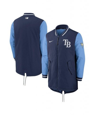 Men's Navy Tampa Bay Rays Dugout Performance Full-Zip Jacket $92.00 Jackets