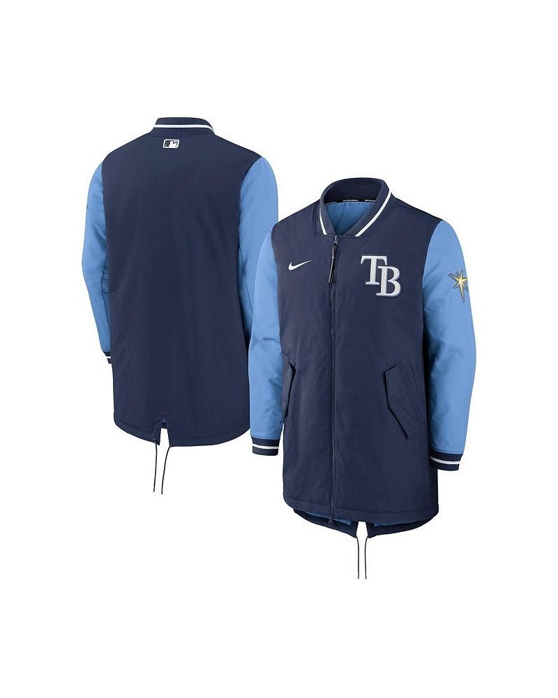 Men's Navy Tampa Bay Rays Dugout Performance Full-Zip Jacket $92.00 Jackets