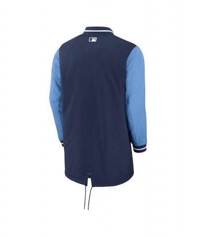 Men's Navy Tampa Bay Rays Dugout Performance Full-Zip Jacket $92.00 Jackets