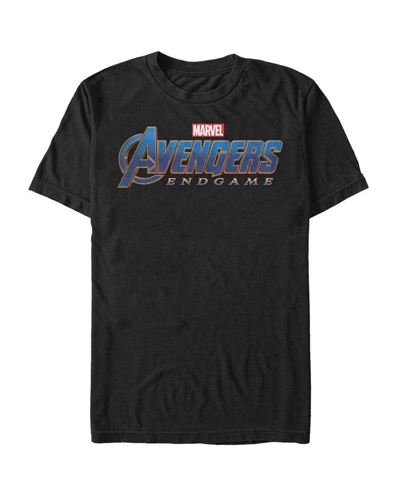 Marvel Men's Avengers Endgame Logo Short Sleeve T-Shirt Black $19.94 T-Shirts