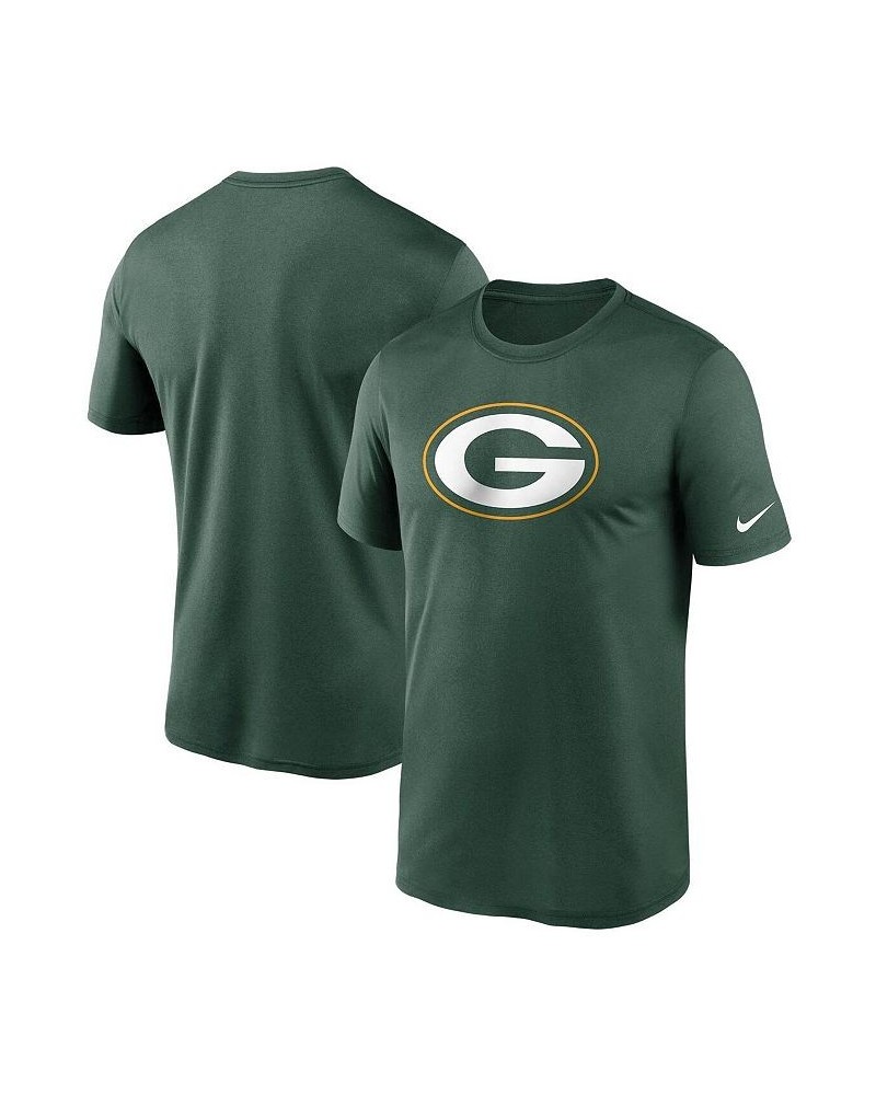 Men's Green Green Bay Packers Logo Essential Legend Performance T-shirt $16.00 T-Shirts