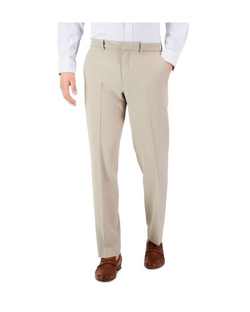 Men's Modern-Fit Stretch Solid Resolution Pants PD07 $20.64 Pants