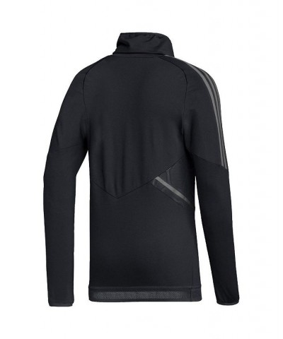 Men's Black Portland Timbers COLD.RDY Raglan Warmup Pullover Jacket $36.30 Jackets