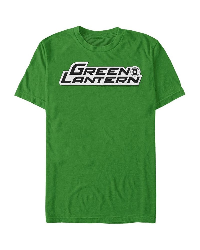 Dc Men's Green Arrow Text Logo Short Sleeve T-Shirt $18.19 T-Shirts