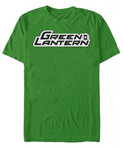 Dc Men's Green Arrow Text Logo Short Sleeve T-Shirt $18.19 T-Shirts